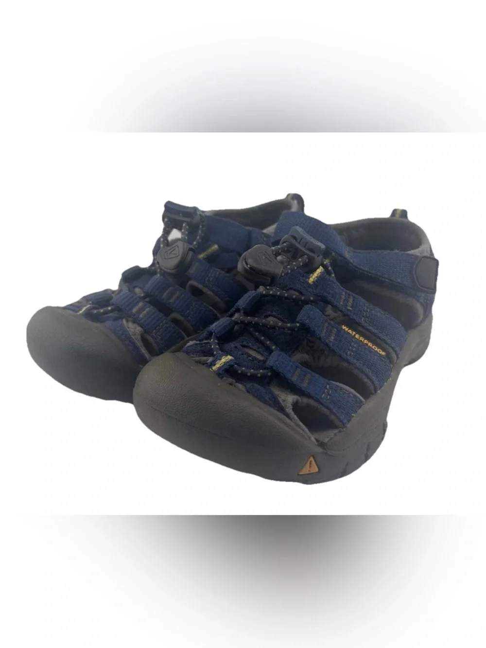 KEEN Newport H2 Waterproof Sandals Youth Size 10 Blue Hiking Water Shoes